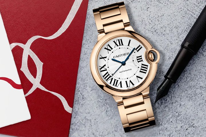 cara membeli jam tangan Cartier di platform online